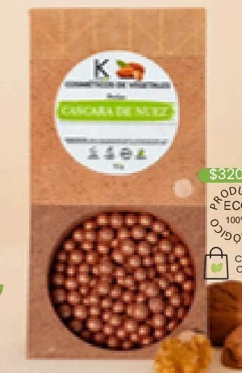 PERLAS CÁSCARA DE NUEZ